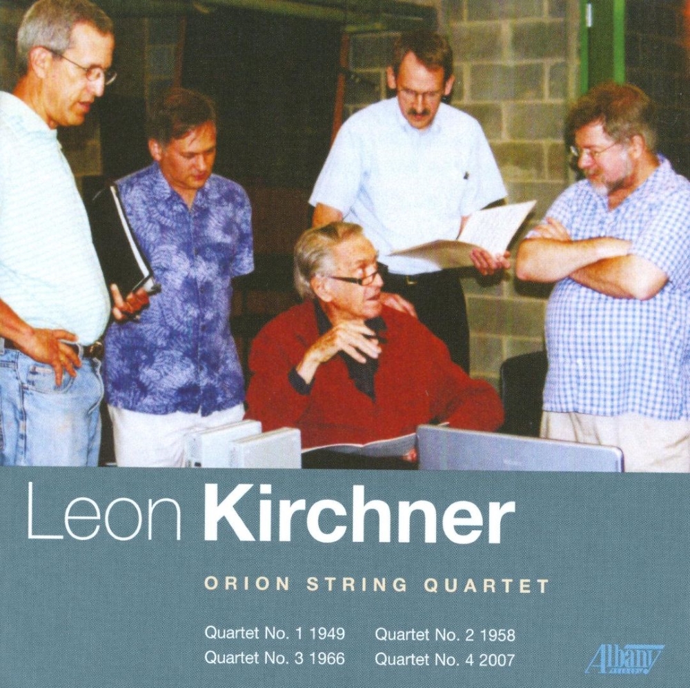 Leon Kirchner-Quartet No. 1-1949 / Quartet No. 2-1958 / Quartet No. 3-1966 / Quartet No. 4-2007 - Click Image to Close