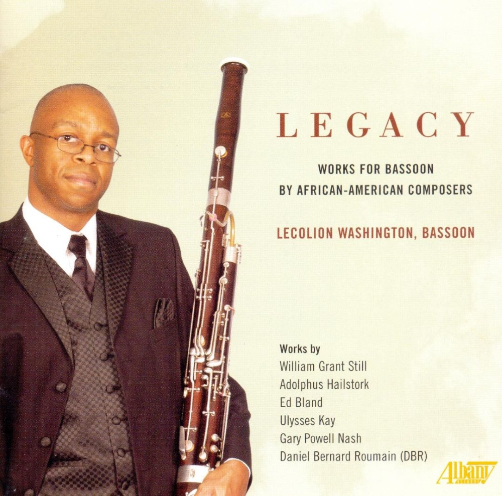 (image for) Legacy-Works for Bassoon by African-American Composers