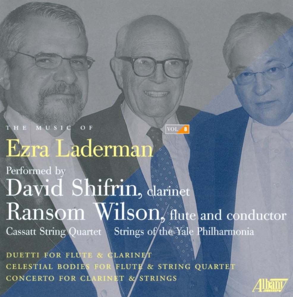 (image for) The Music Of Ezra Laderman, Vol. 8