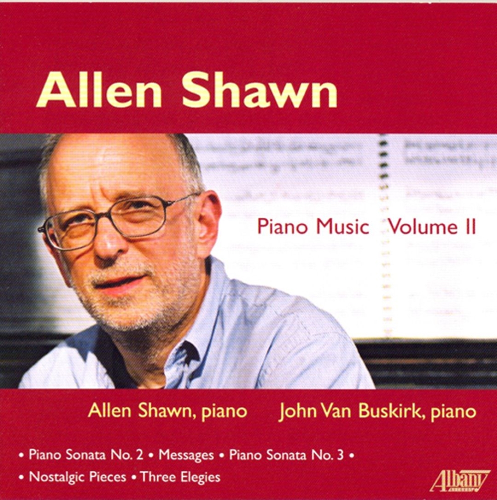 Allen Shawn-Piano Music, Vol. 2