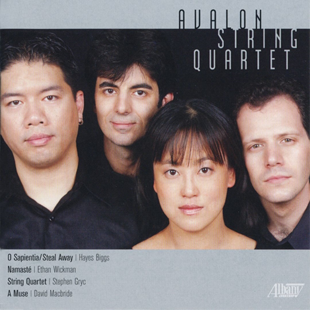 (image for) The Avalon String Quartet plays Biggs, Wickman, Gryc & Macbride