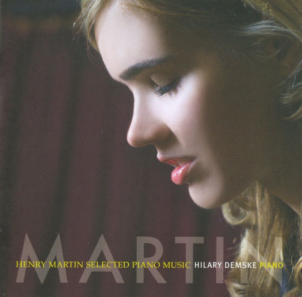 (image for) Henry Martin Selected Piano Music