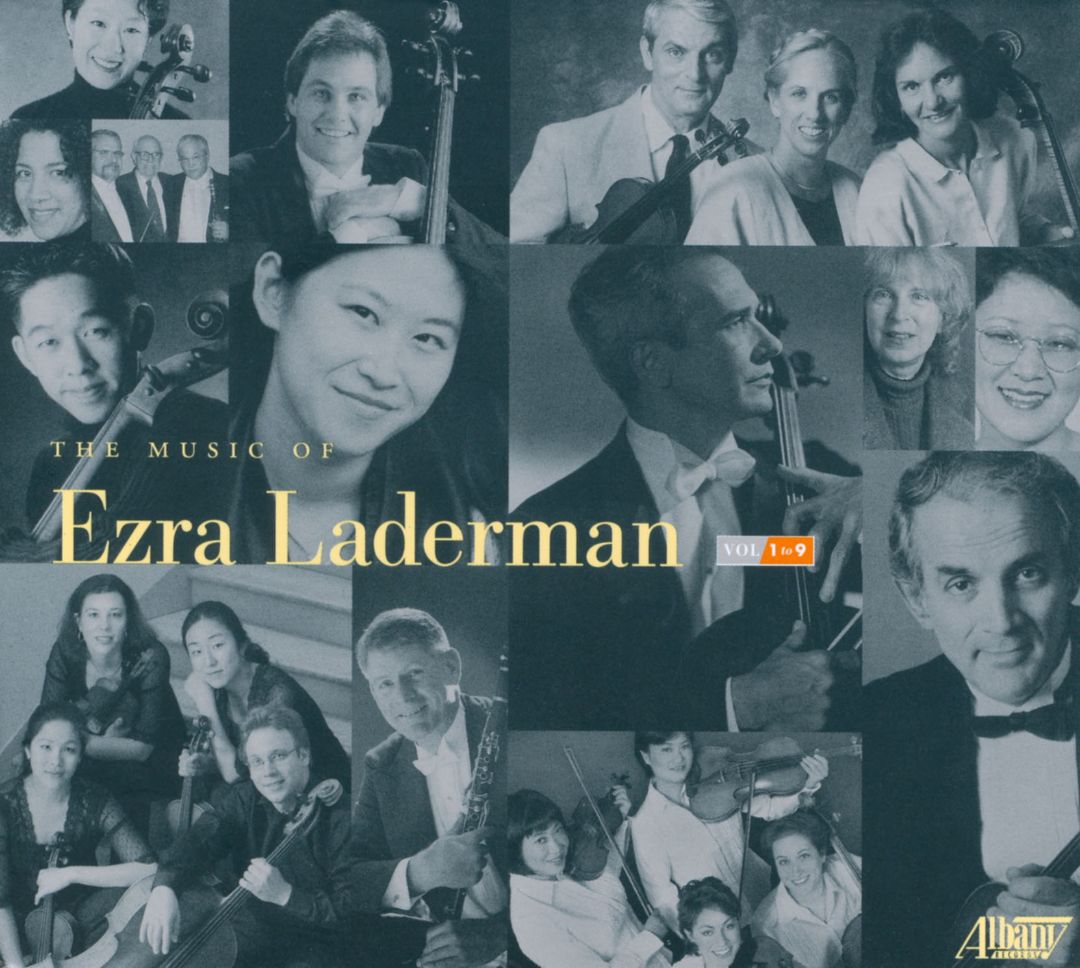 Music Of Ezra Laderman Vol.1-9 (9 CD)