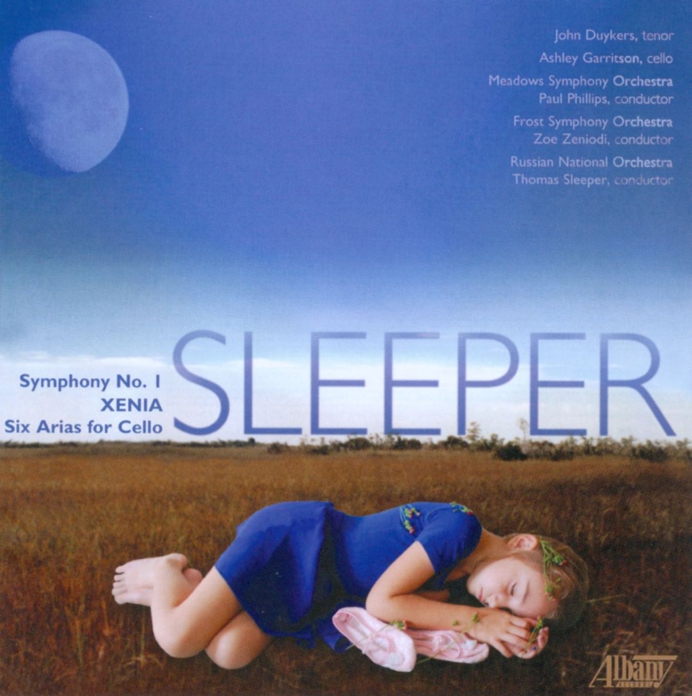 (image for) Thomas Sleeper-Symphony No.1 / XENIA / Six Arias For Cello