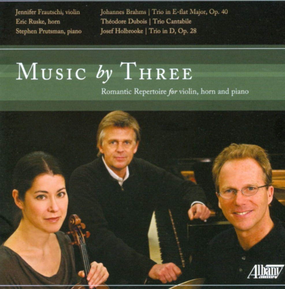 (image for) Music By Three-Romantic Repertoire For Violin, Horn And Piano