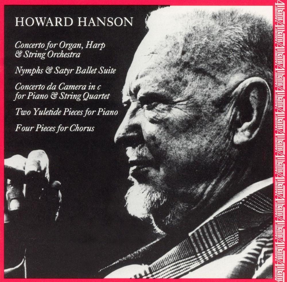 (image for) Howard Hanson-Concerto for Organ, Harp & String Orchestra / Nymphs & Satyr Ballet Suite / etc.