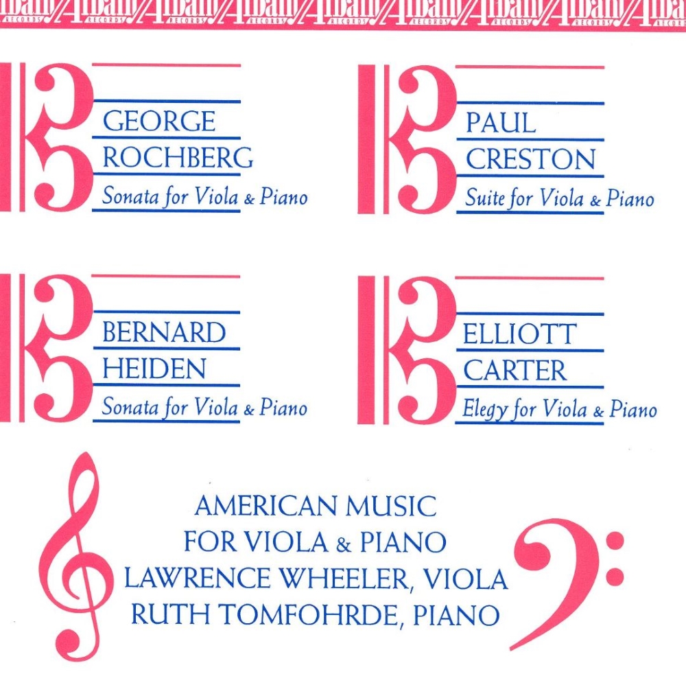 American Music for Viola & Piano - Click Image to Close