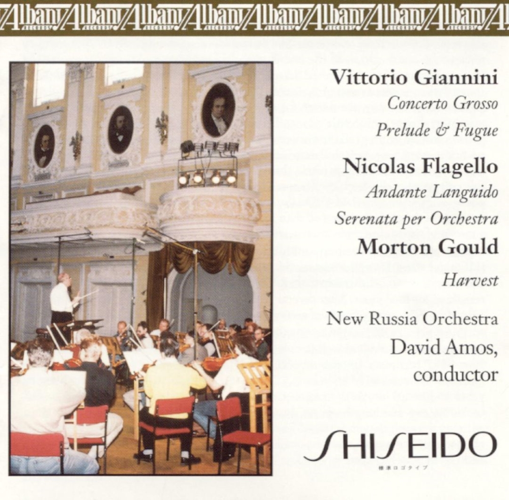 Vittorio Giannini-Concerto Grosso / Nicolas Flagello-Andante Languido / Morton Gould-Harvest