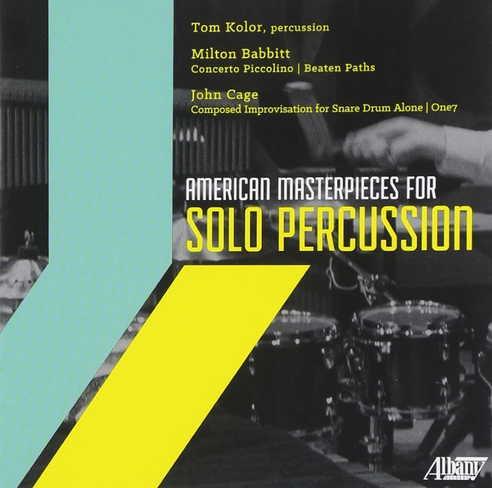 American Masterpieces for Solo Percussion - Click Image to Close