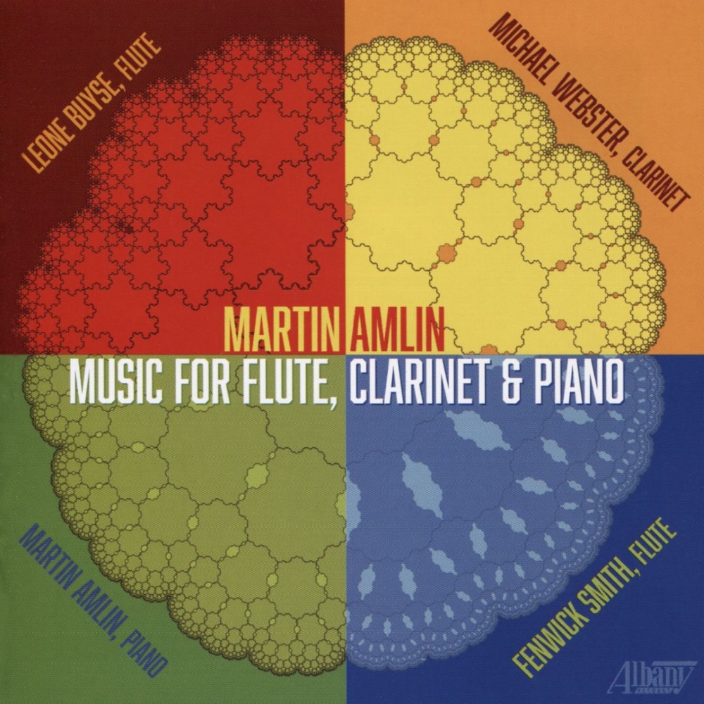 (image for) Martin Amlin-Music For Flute, Clarinet & Piano