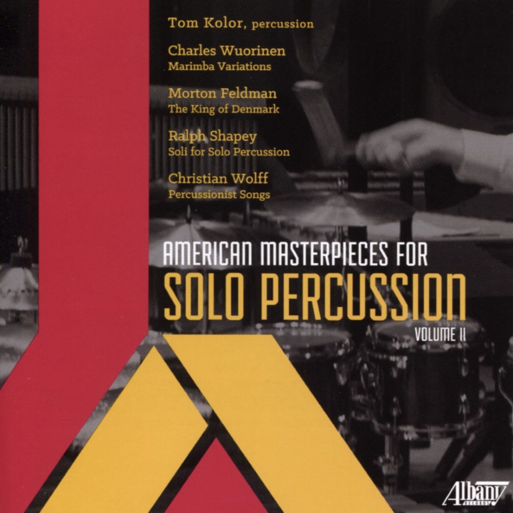 American Masterpieces for Solo Percussion, Vol. 2 - Click Image to Close