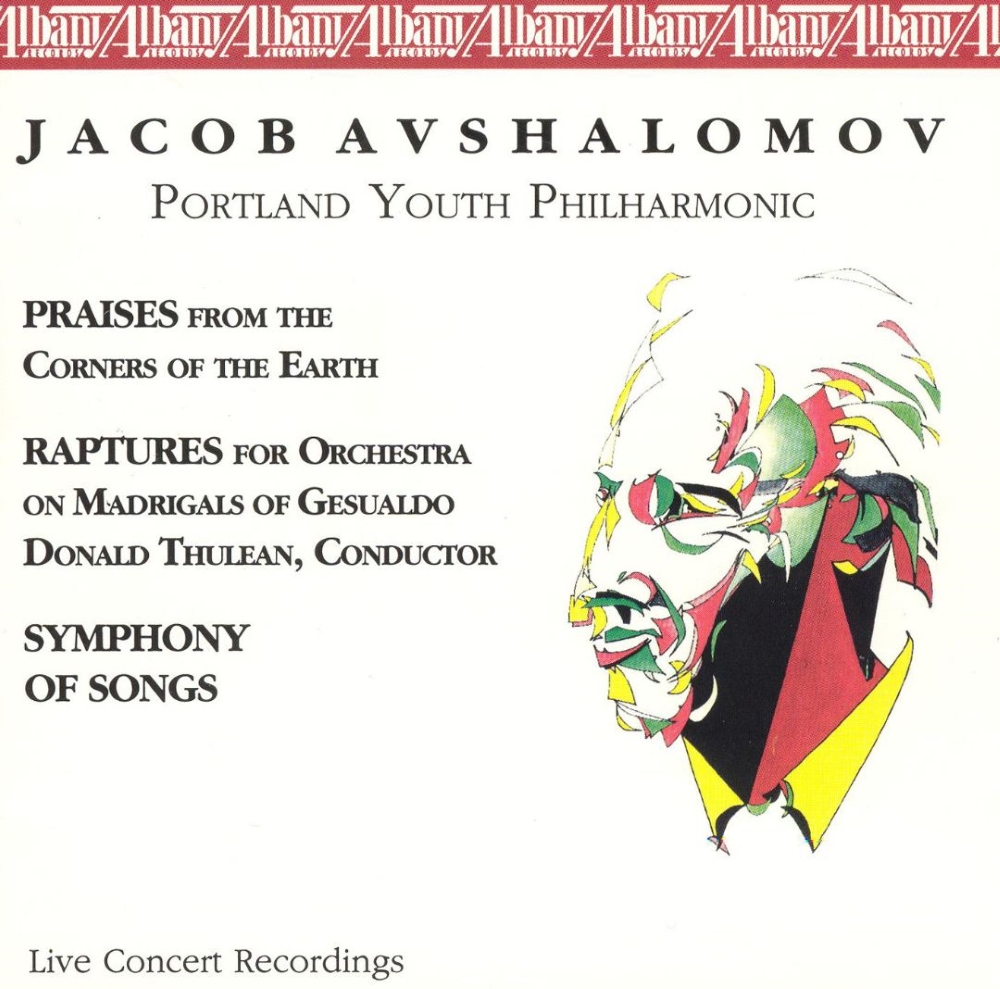Jacob Avshalomov-Symphony of Songs, etc. - Click Image to Close