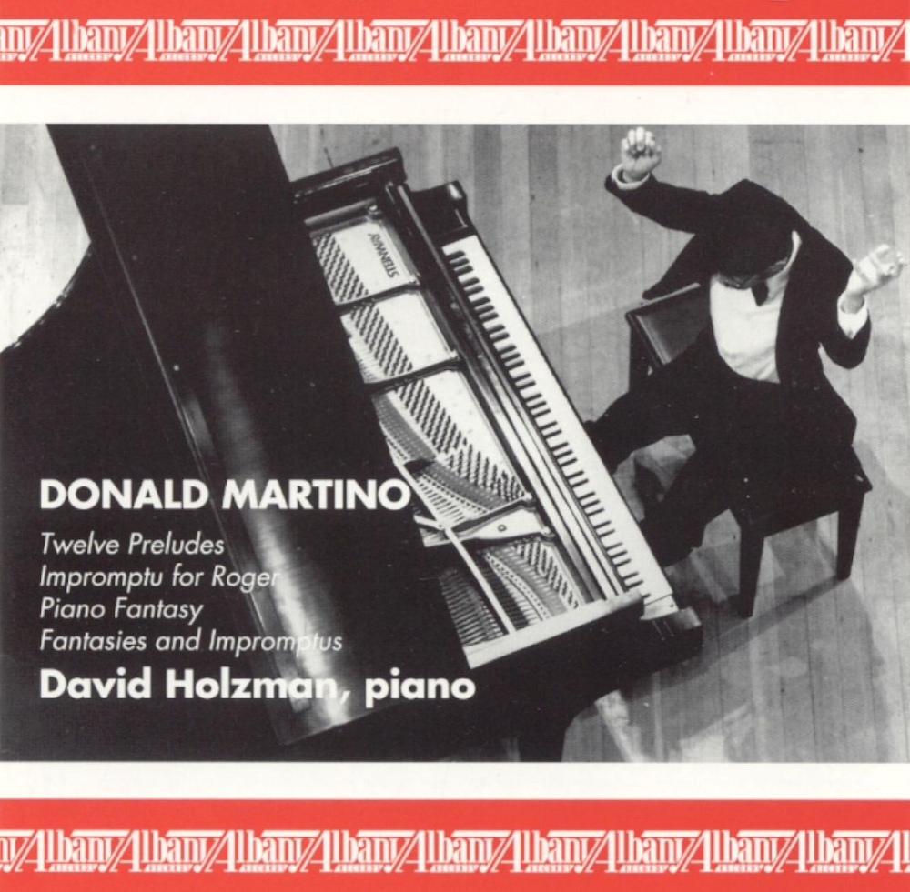 Donald Martino-Twelve Preludes / Impromptu for Roger / Piano Fantasy - Click Image to Close