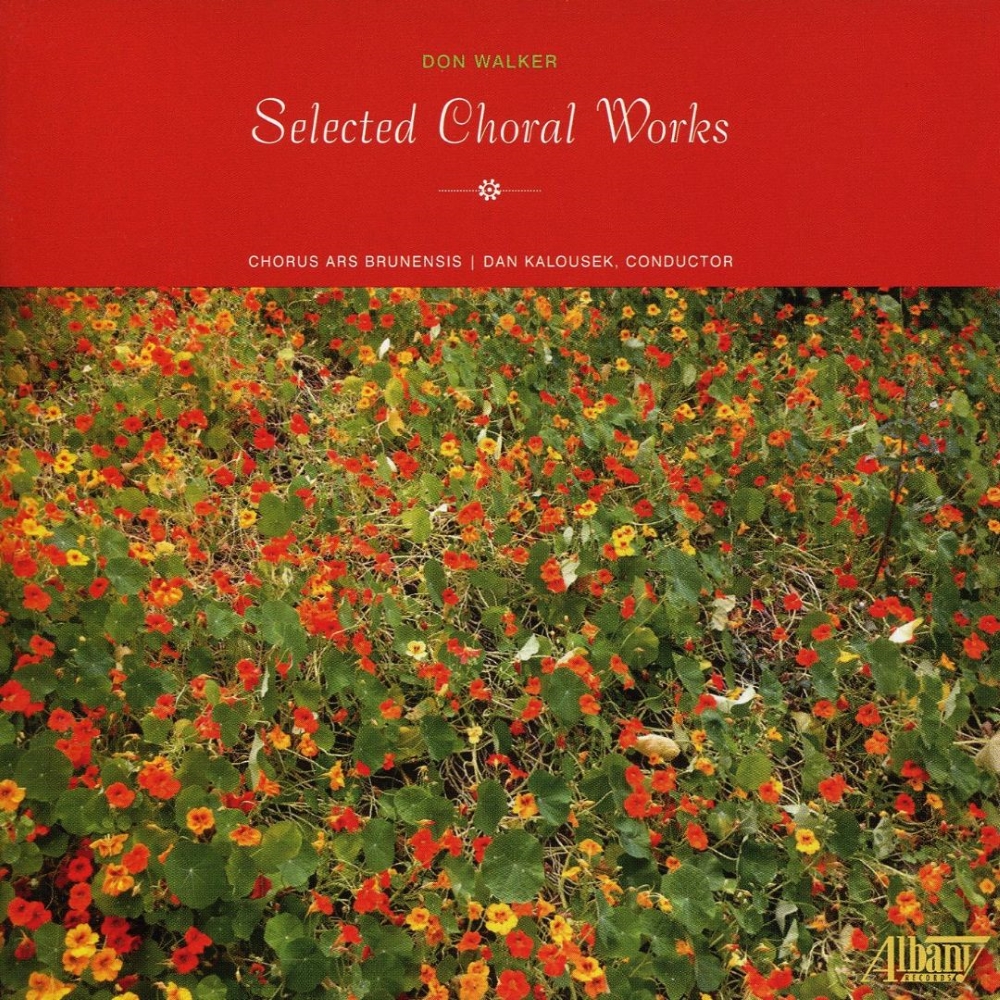 (image for) Don Walker-Selected Choral Works