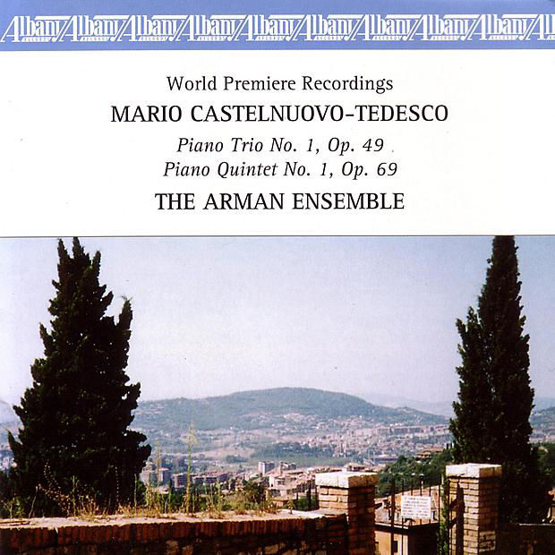(image for) Mario Castelnuovo-Tedesco-Piano Trio No.1, Op.49 / Piano Quintet No. 1, Op. 69