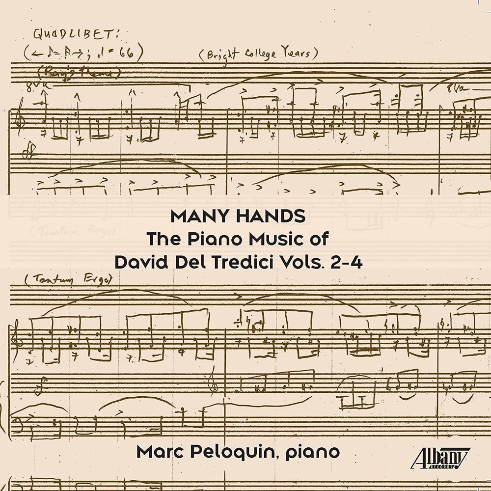 Many Hands- The Piano Music of David Del Tredici Vols. 2-4
