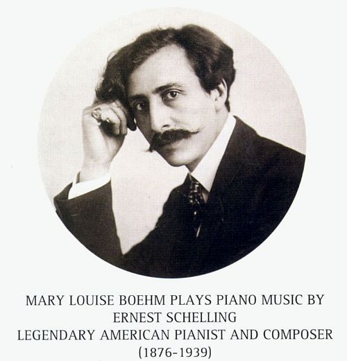 (image for) Mary Louise Boehm Plays Piano Music By Ernest Schelling
