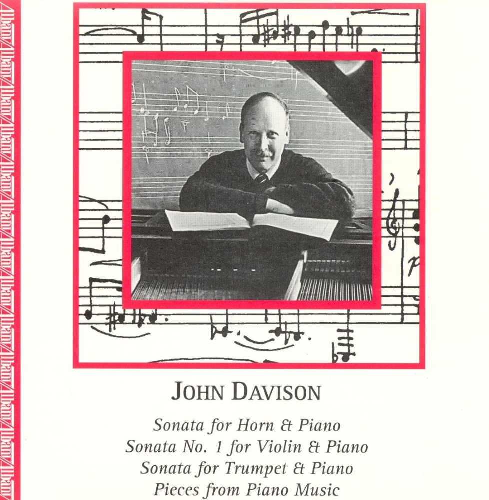 (image for) John Davison-Sonata for Horn & Piano / Sonata No. 1 for Violin & Piano