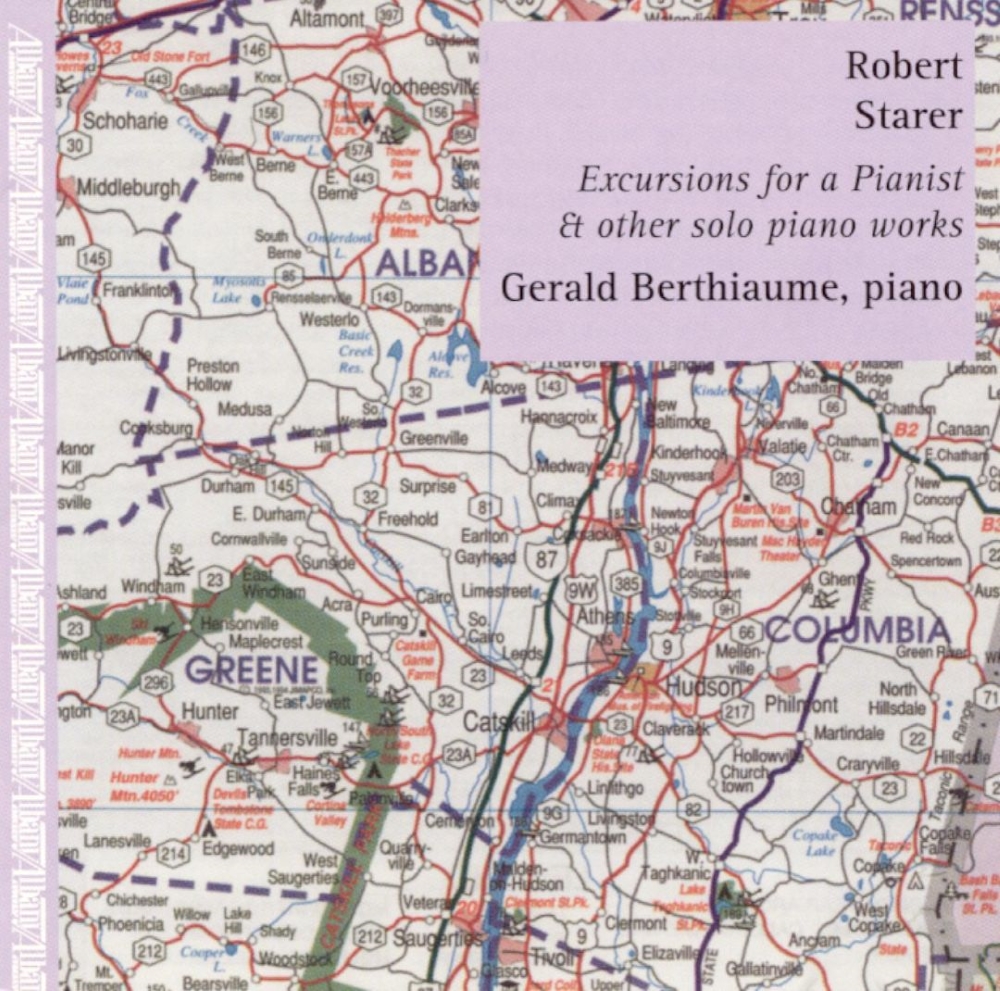 (image for) Robert Starer-Excursions For A Pianist & Other Solo Piano Works