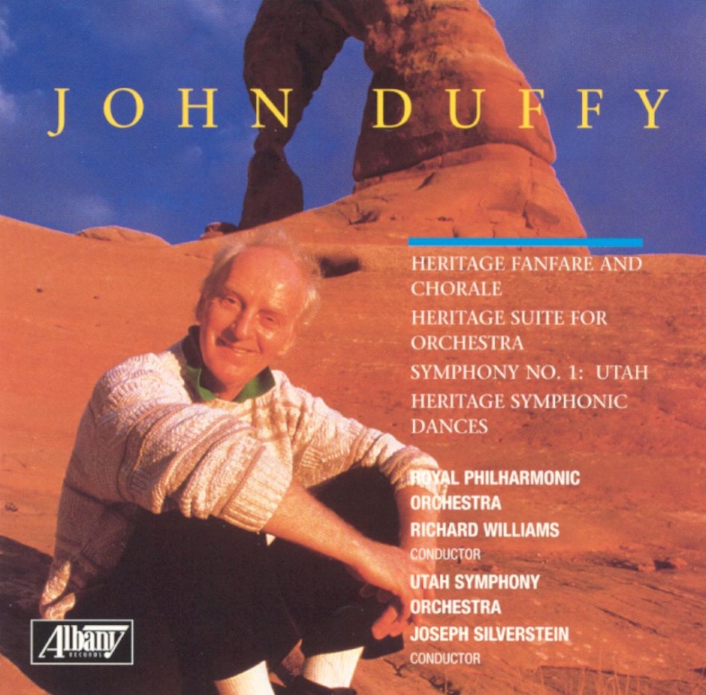 (image for) John Duffy-Heritage Fanfare and Chortale / Heritage Suite For Orchestra / Symphony No. 1-Utah / Heritage Symphonic Dances