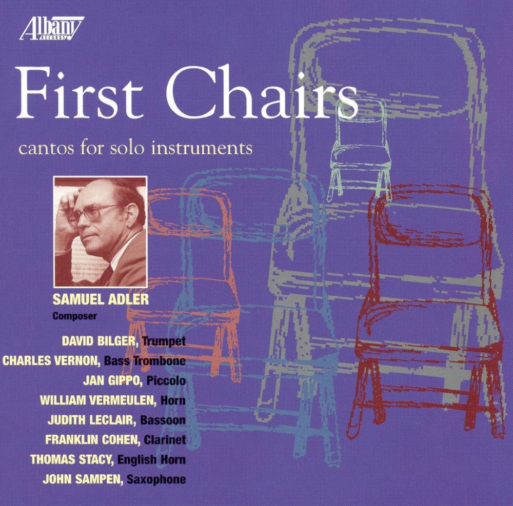 (image for) First Chairs-Cantos for Solo Instruments by Samuel Adler