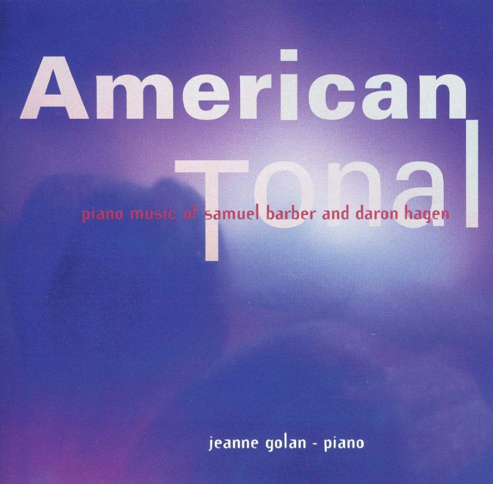 American Tonal-Piano Music Of Samuel Barber And Daron Hagen