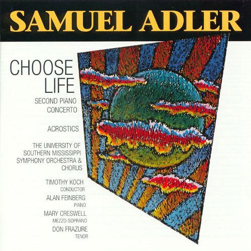(image for) Samuel Adler-Choose Life