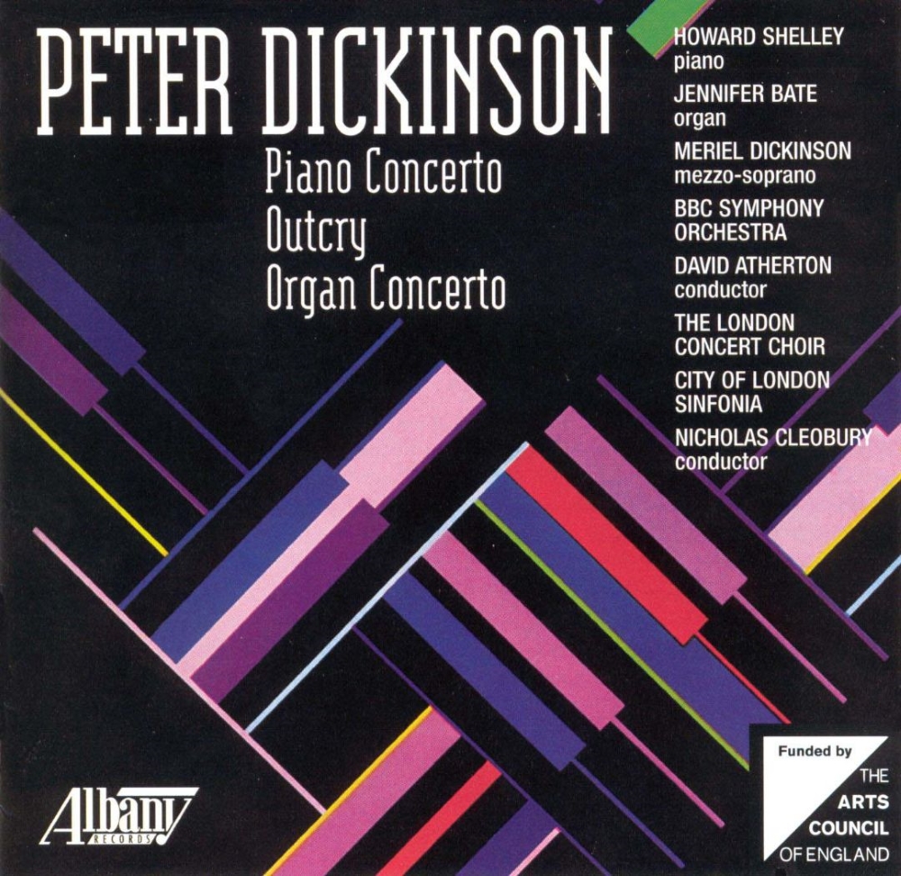 (image for) Peter Dickinson-Piano Concerto, Outcry, Organ Concerto