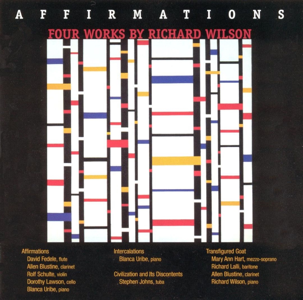 Affirmations-Four Works By Richard Wilson - Click Image to Close