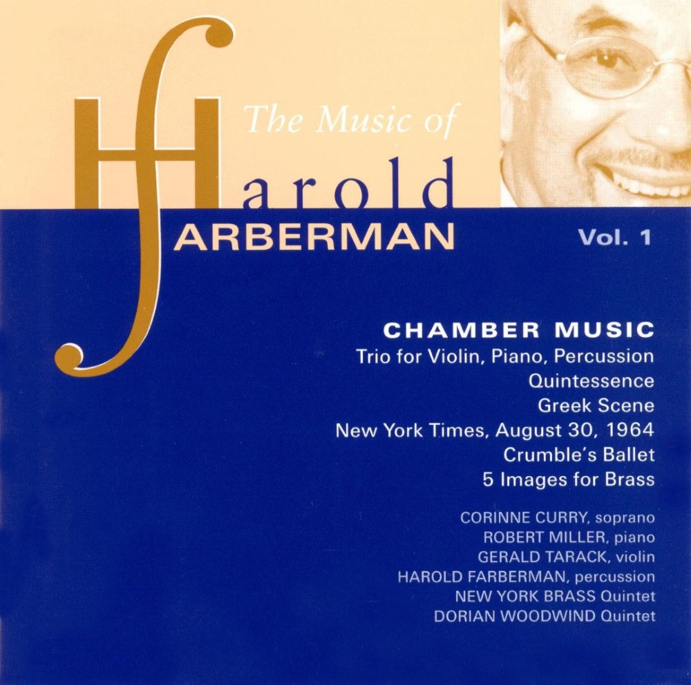 Music of Harold Farberman Vol. 1 - Click Image to Close
