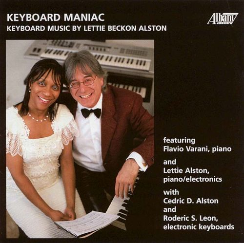 Keyboard Maniac-Keyboard Music By Lettie Beckon Alston - Click Image to Close