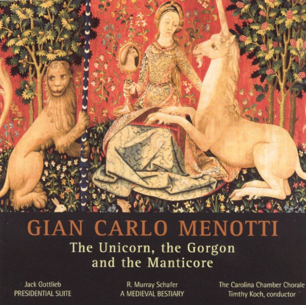 Gian Carlo Menotti-The Unicorn, The Gorgon And The Manticore - Click Image to Close