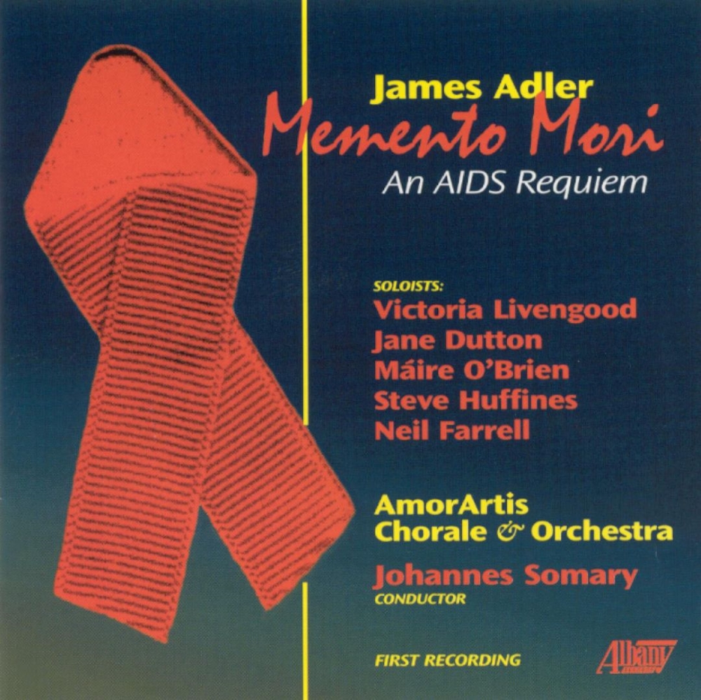(image for) James Adler-Memento Mori - An Aids Requie