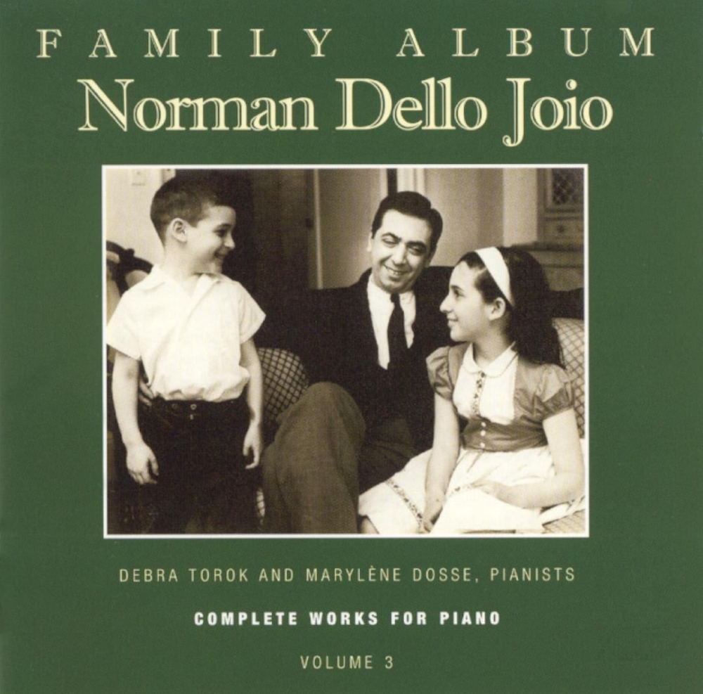 (image for) Norman Dello Joio-Complete Works for Piano, Vol. 3