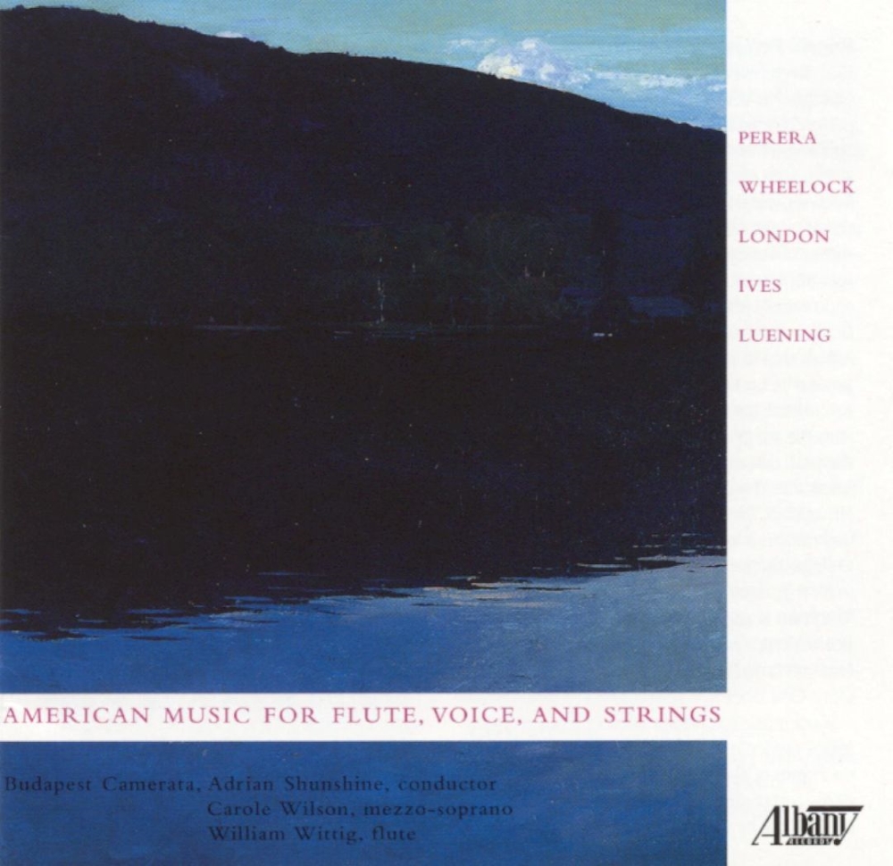American Music For Flute, Voice And Strings - Click Image to Close
