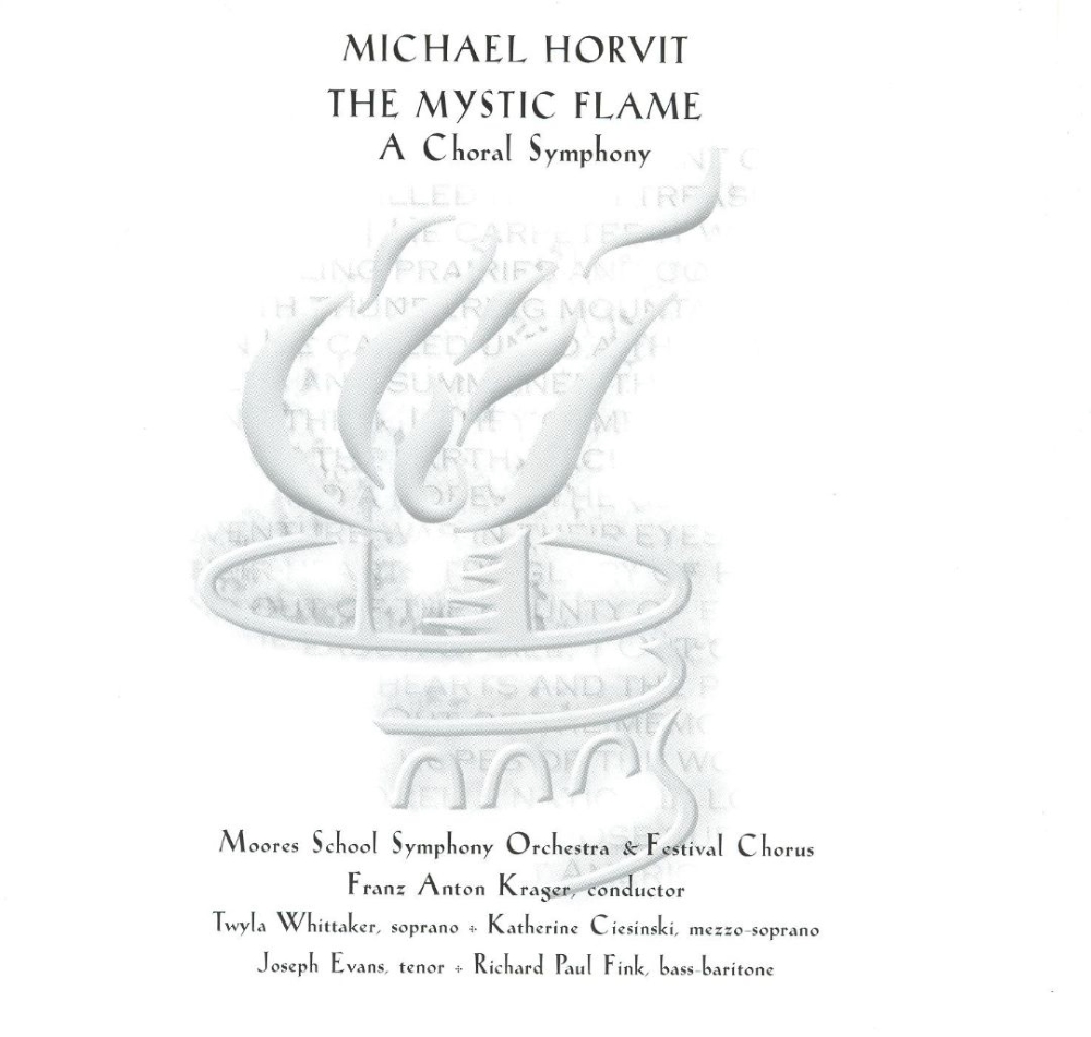 (image for) Michael Horvit-The Mystic Flame (A Choral Symphony)