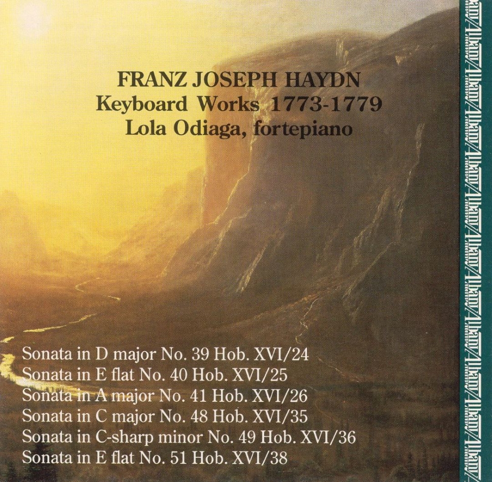 Franz Joseph Haydn-Keyboard Works, 1773-1779 - Click Image to Close