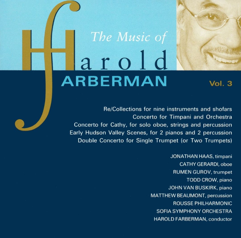 (image for) The Music of Harold Farberman, Vol. 3