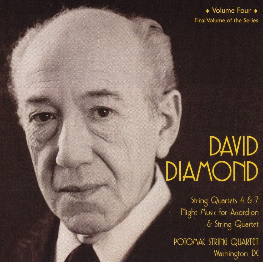 David Diamond-String Quartets, Vol. 4 - Click Image to Close