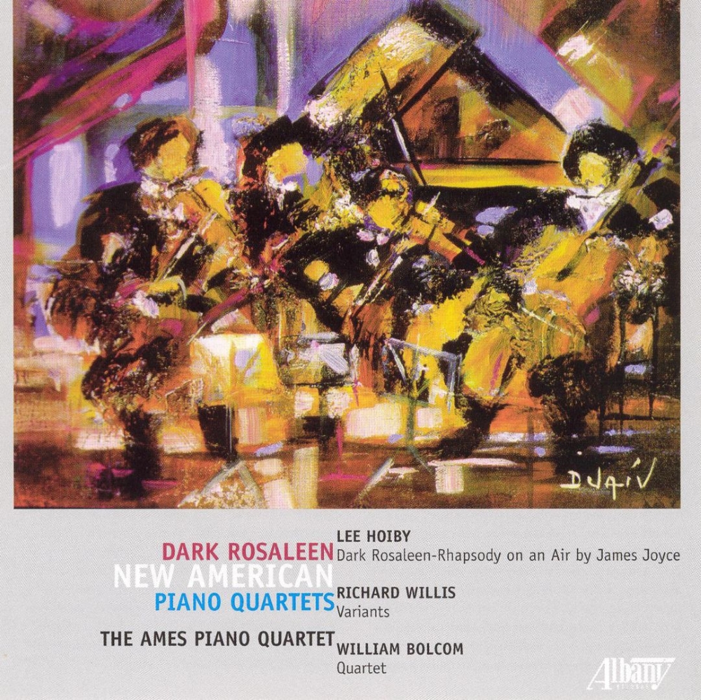 (image for) Dark Rosaleen-New American Piano Quartets