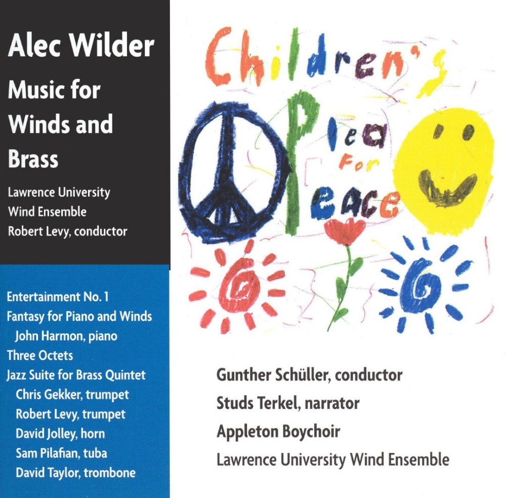 (image for) Children's Plea for Peace-Music for Winds and Brass by Alec Wilder
