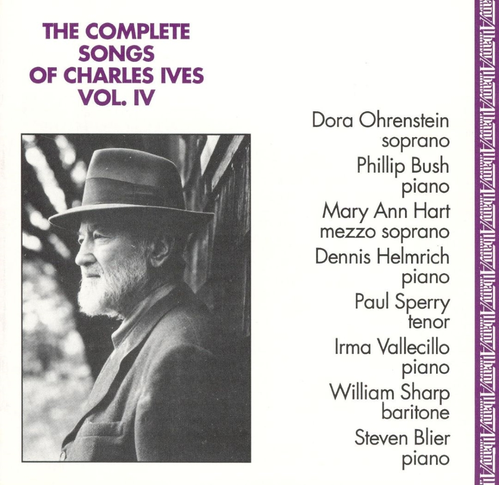 (image for) The Complete Songs of Charles Ives, Vol. 4