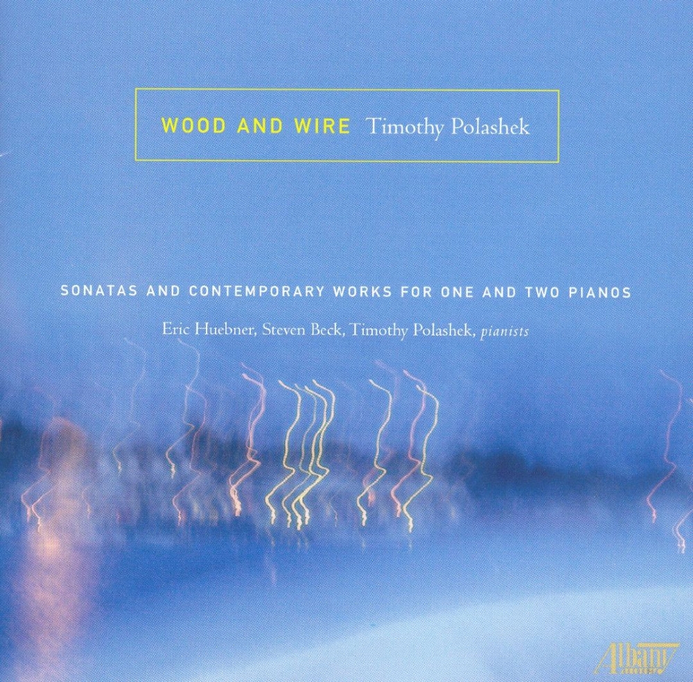 Wood & Wire-Sonatas & Contemporary Works for One & Two Pianos by Timothy Polashek