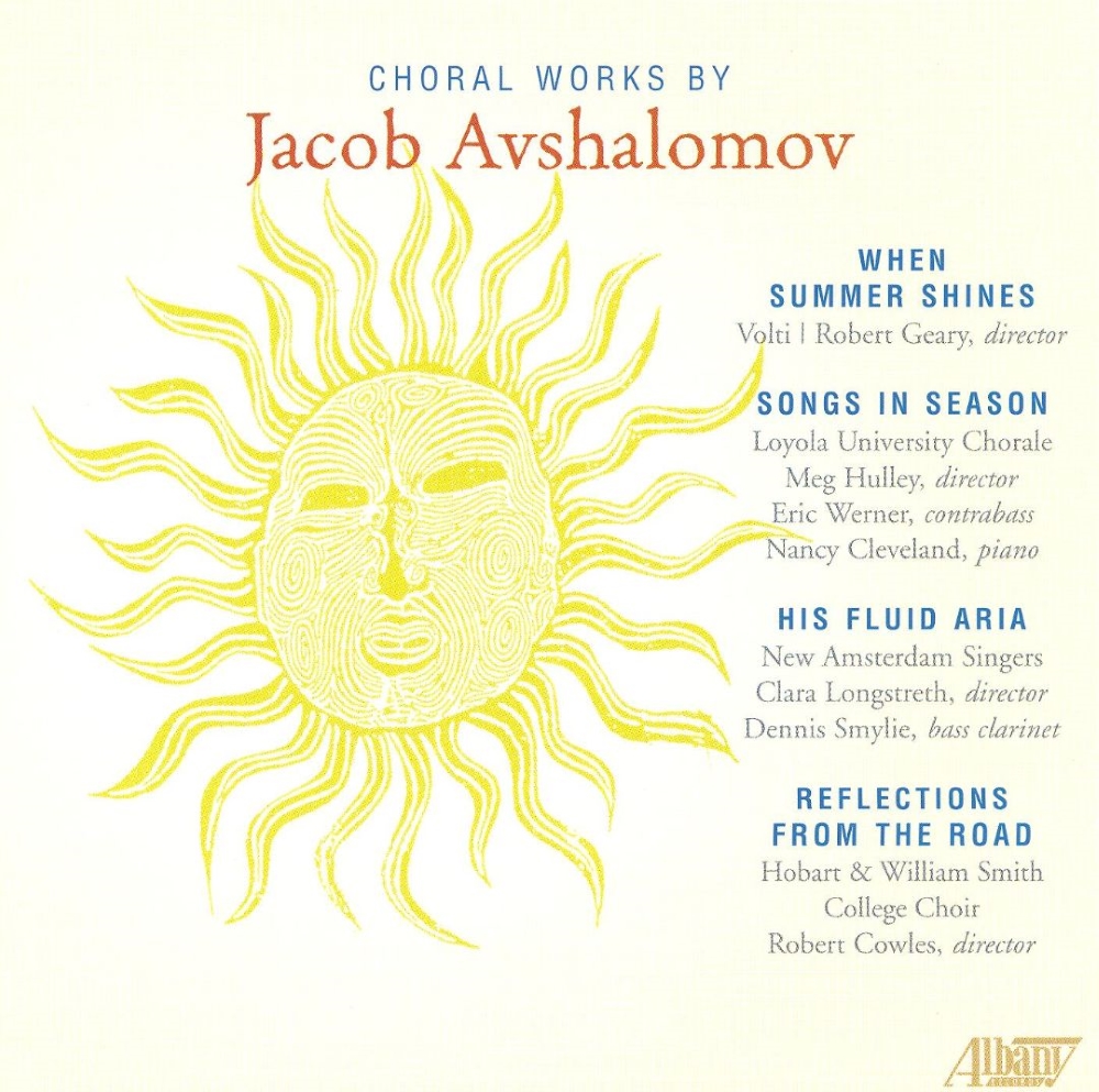 (image for) Jacob Avshalomov-Choral Works