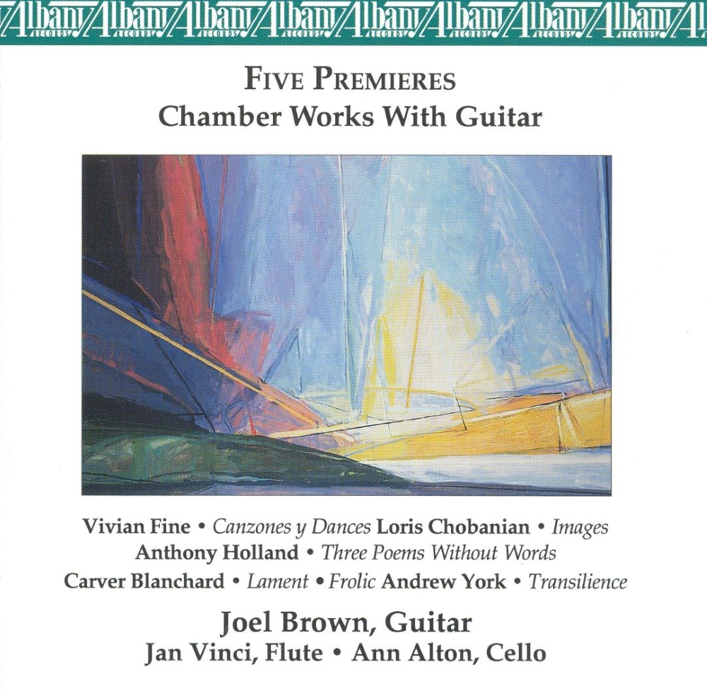 (image for) Five Premieres-Chamber Works With Guitar