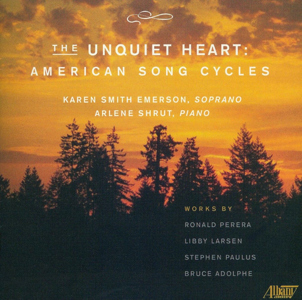 (image for) The Unquiet Heart-American Song Cycles