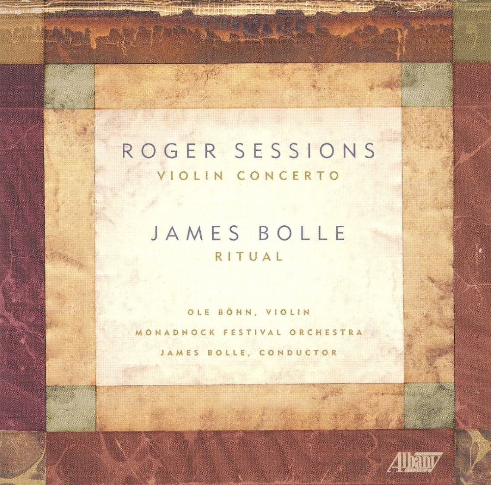 (image for) Roger Sessions-Violin Concerto / James Bolle-Ritual