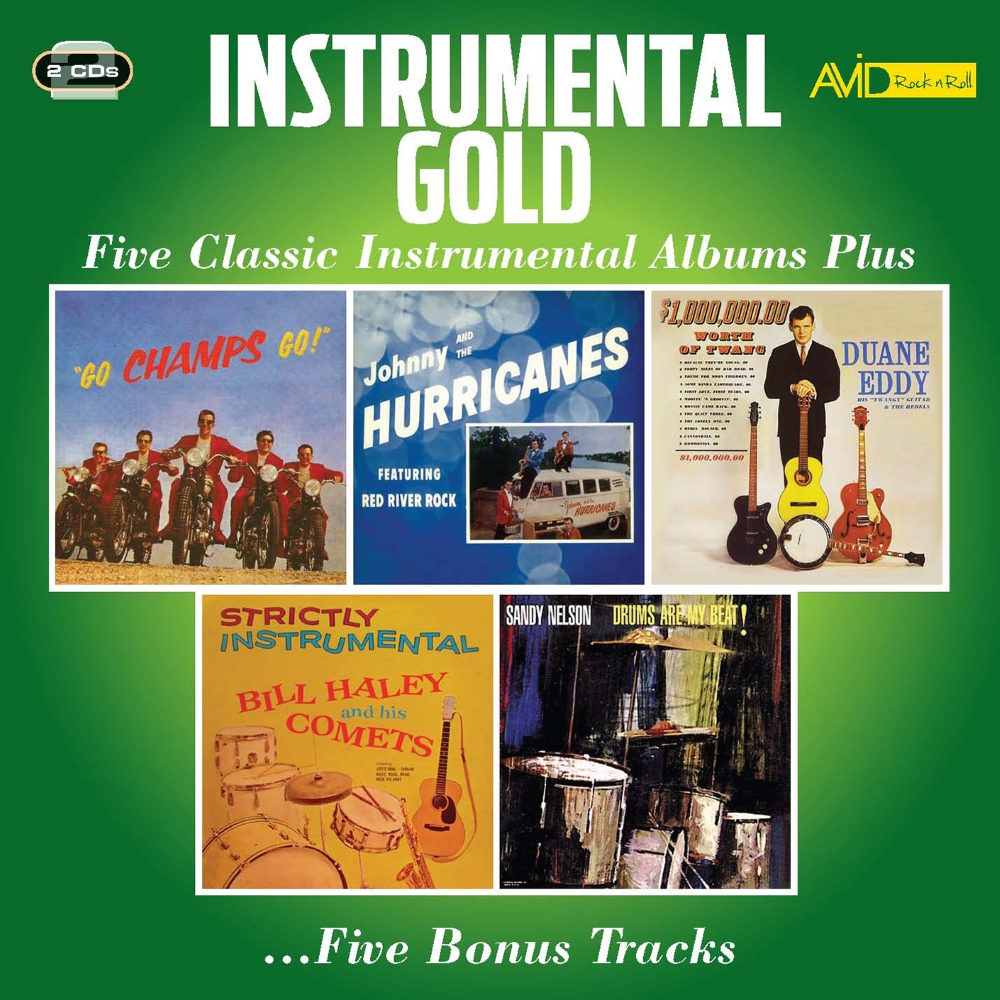 Instrumental Gold-Five Classic Instrumental Albums Plus 5 Bonus Tracks (2 CD)