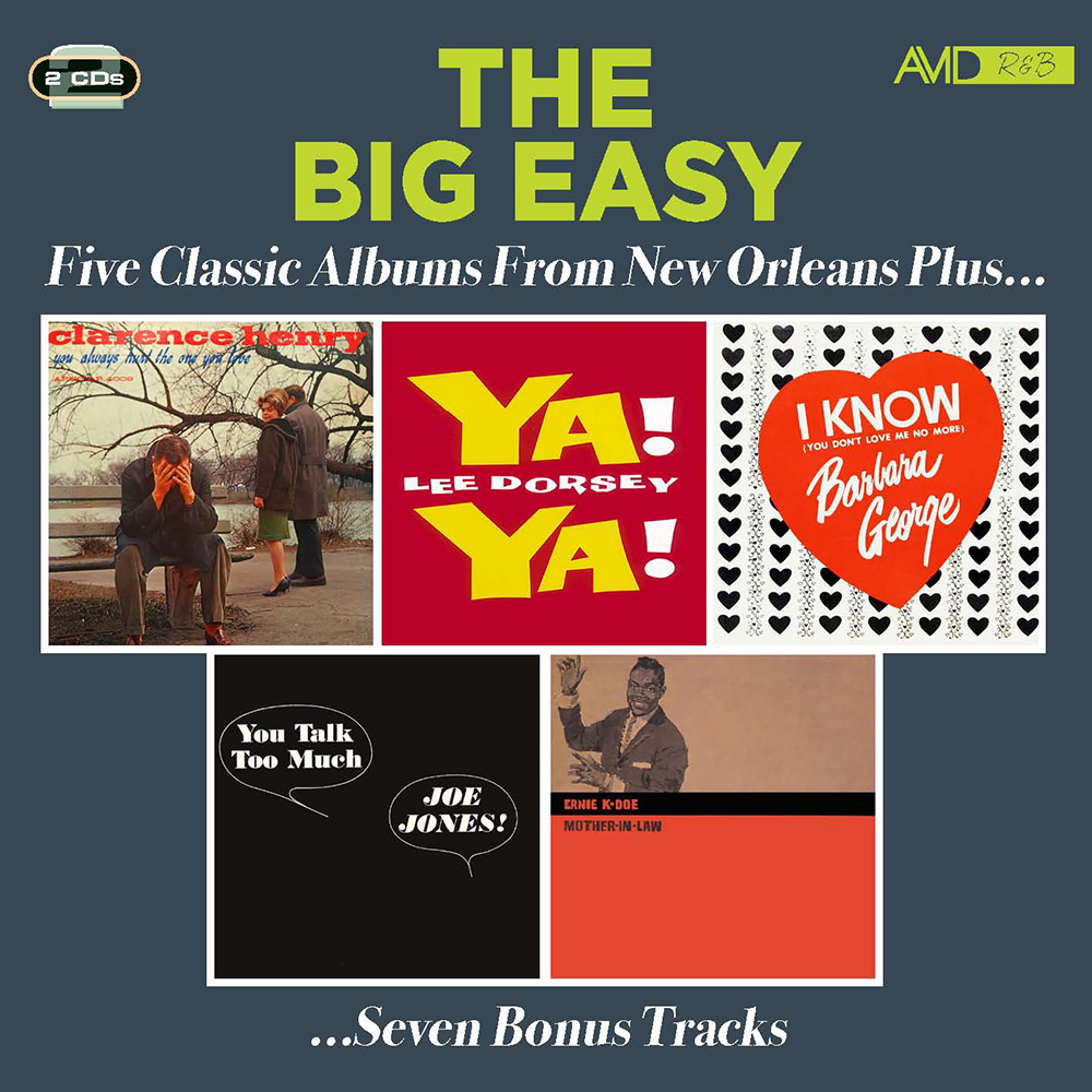 Five Classic Albums from New Orleans Plus... Seven Bonus Tracks