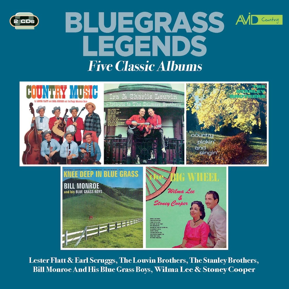 (image for) Bluegrass Legends: Five Classic Albums (2 CD)